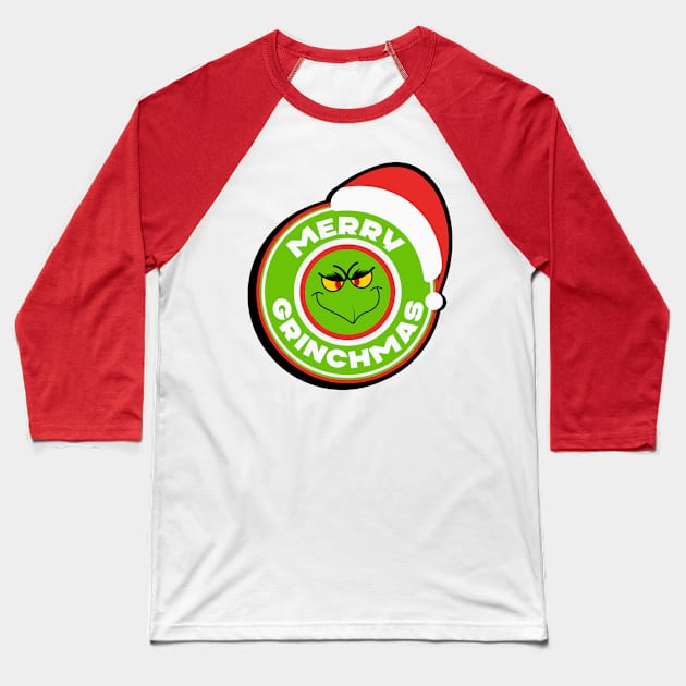 Merry grinchmas Baseball T-Shirt by Codyaldy